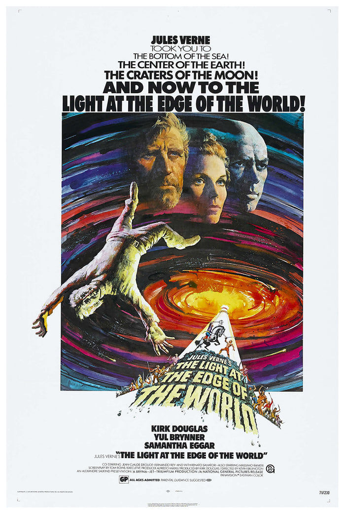 The Light at the Edge of the World 1971 - US - v1 - Classsic Movie Poster