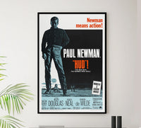 Hud 1963 - Paul Newman - US (2) - Classic Movie Poster
