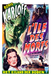 Isle of the Dead 1945 - Belgium - v1 - Classic Movie Poster