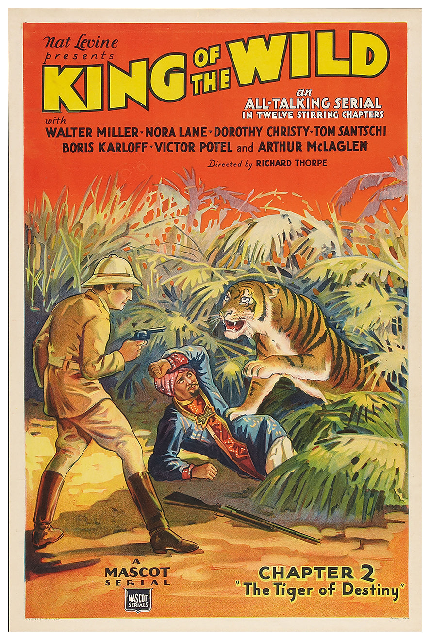 King of the Wild 1931 - US - v8 - Classic Movie Poster
