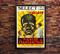 Bride of Frankenstein 1935 - Belgium - v1 - Classic Movie Poster