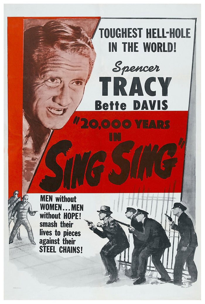 20,000 Years in Sing Sing 1932 - US - v1 - Classic Movie Poster