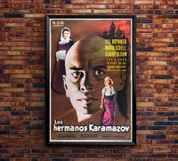 The Brothers Karamazov 1958 - Spain - v2 - Classsic Movie Poster