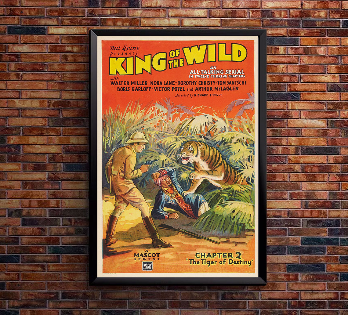 King of the Wild 1931 - US - v8 - Classic Movie Poster