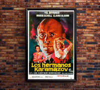 The Brothers Karamazov 1958 - Spain - v1 - Classsic Movie Poster