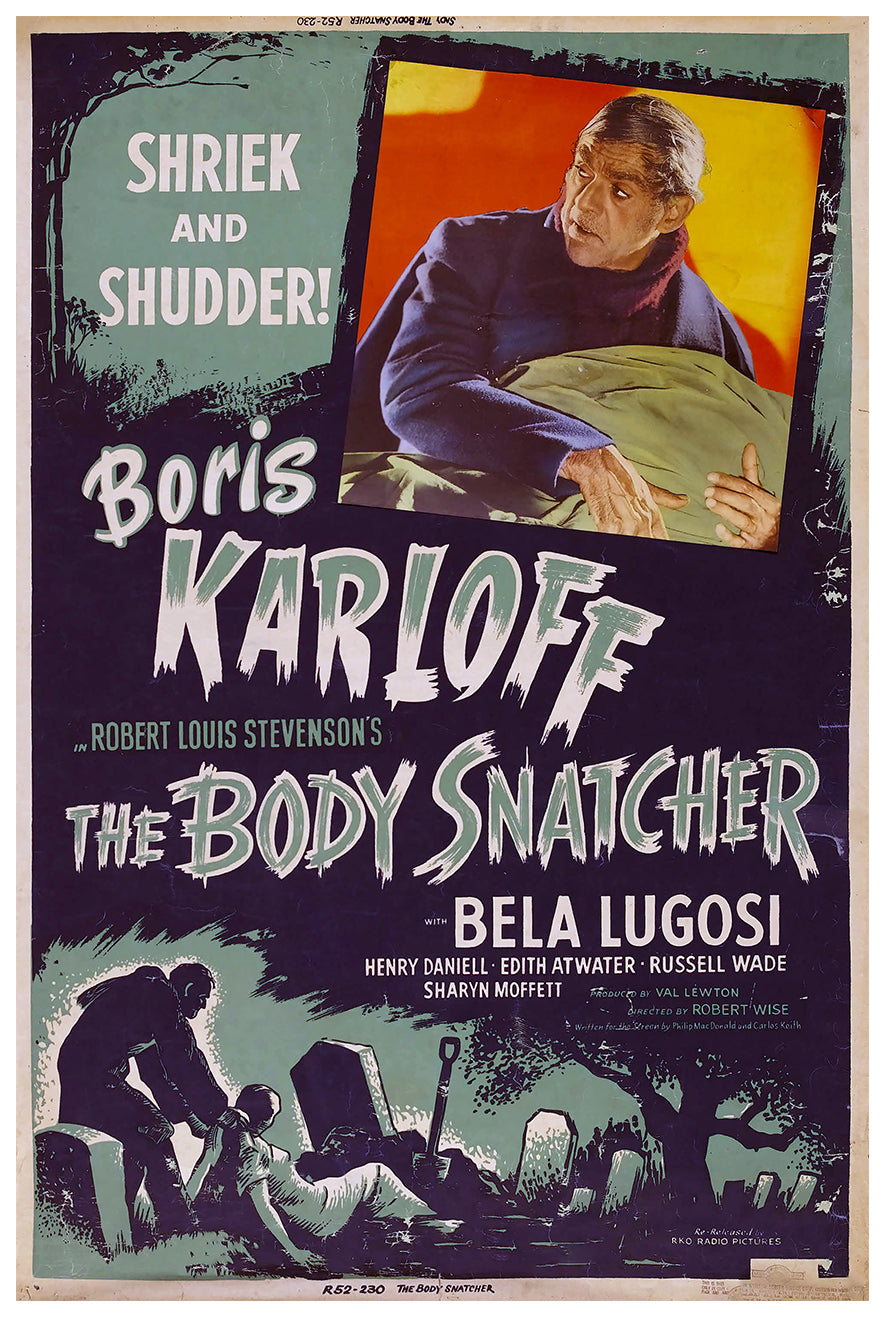 The Body Snatcher 1945 - US - v4 - Classic Movie Poster