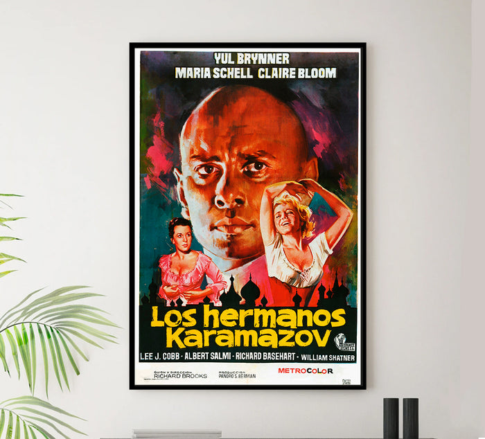 The Brothers Karamazov 1958 - Spain - v1 - Classsic Movie Poster
