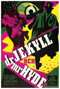 Dr. Jekyll and Mr. Hyde 1941 - Sweden - v2 - Classic Movie Poster