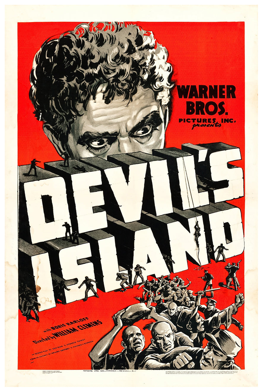 Devil's Island 1939 - US - v1 - Classic Movie Poster