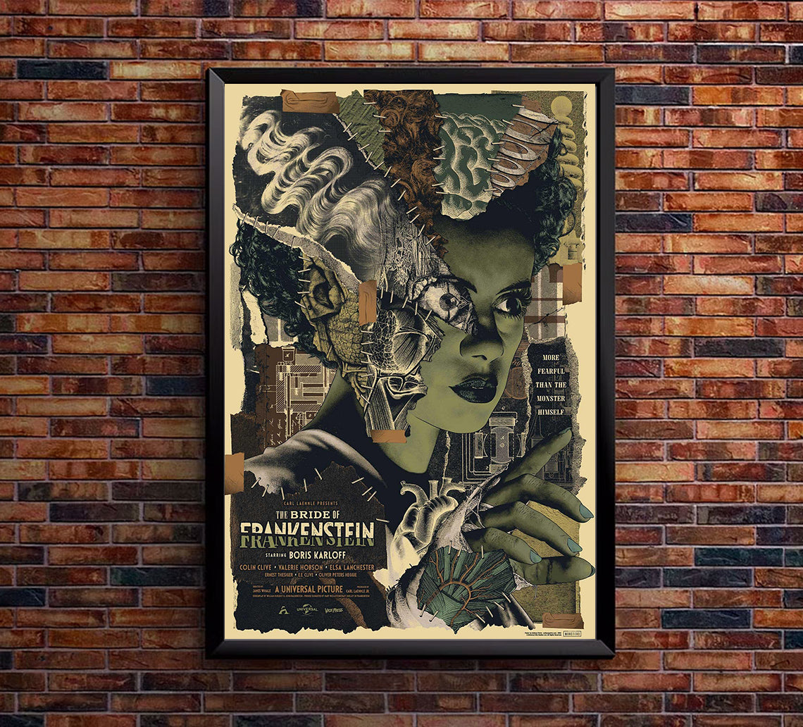 Bride of Frankenstein 1935 - US - v26 - Classic Movie Poster