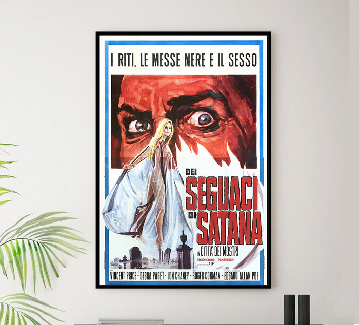 The Haunted Palace 1963 - Italy - v1 - Classic Movie Poster