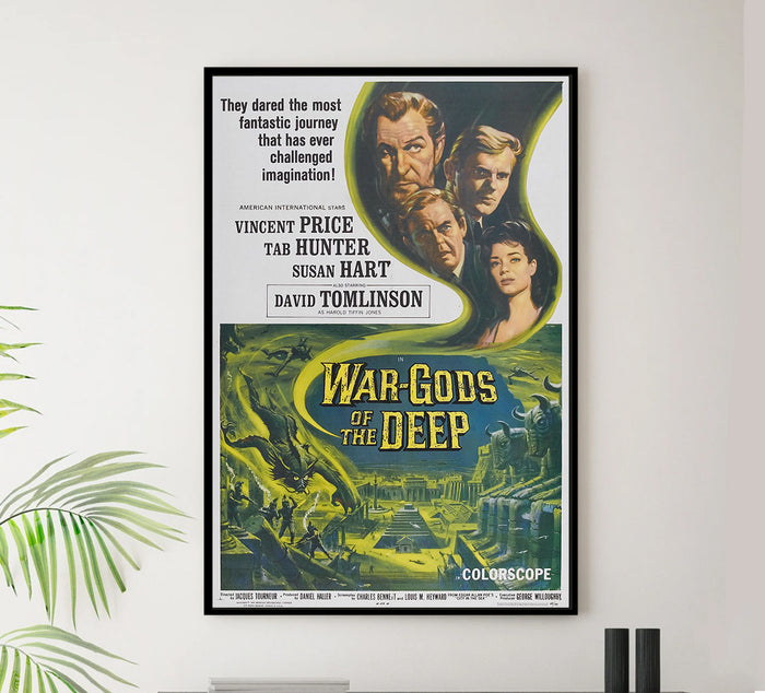 War-Gods of the Deep 1965 - US - v1 - Classic Movie Poster