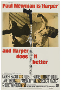 Harper 1966 - Paul Newman - US (2) - Classic Movie Poster