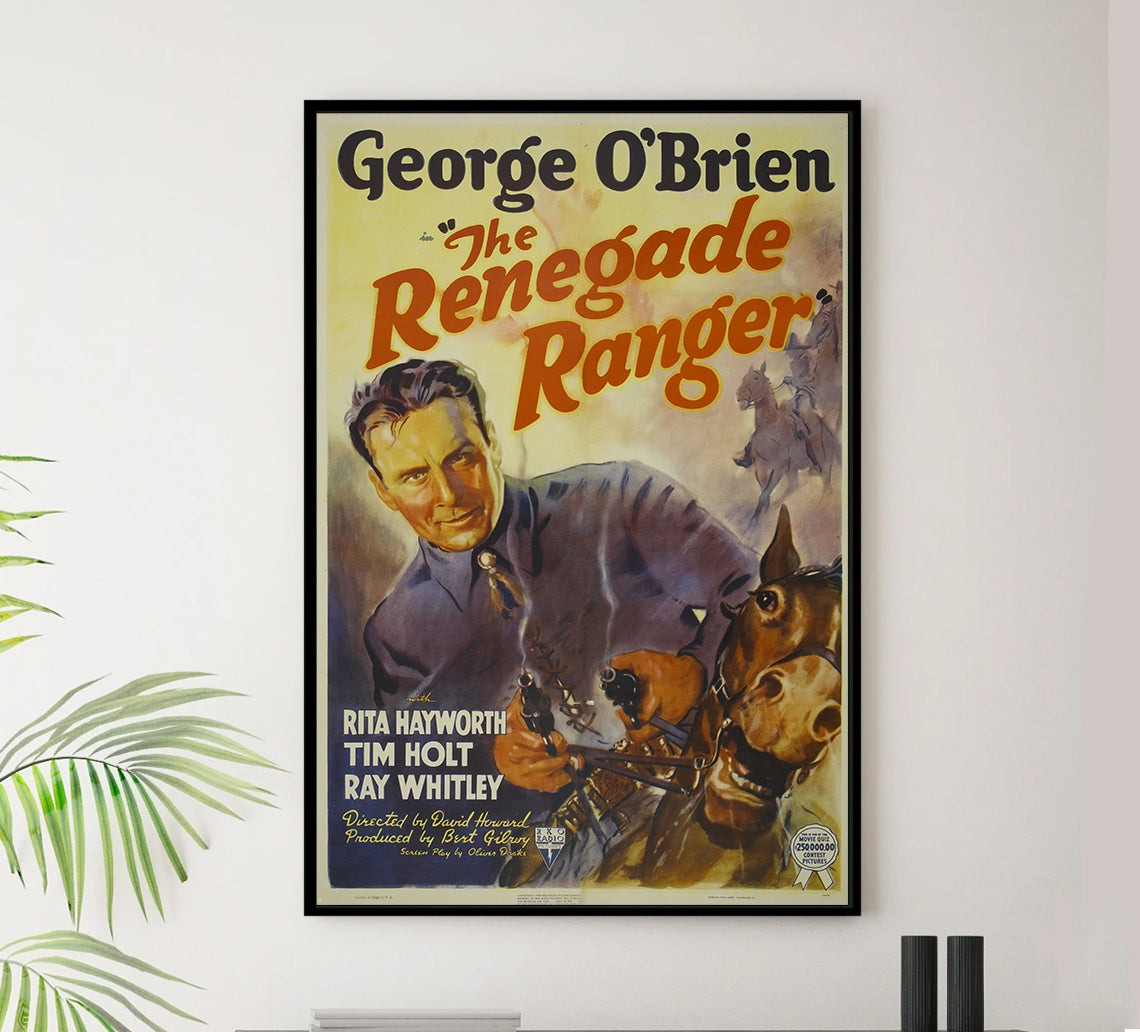 The Renegade Ranger 1938 - Rita Hayworth - US (2) - Classic Movie Poster