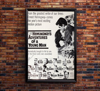Hemingway's Adventures of a Young Man 1962 - Paul Newman - US - Classic Movie Poster