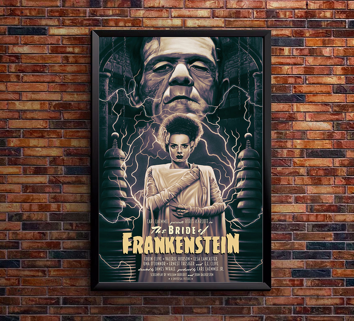 Bride of Frankenstein 1935 - Australia - v1 - Classic Movie Poster