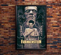 Bride of Frankenstein 1935 - Australia - v1 - Classic Movie Poster