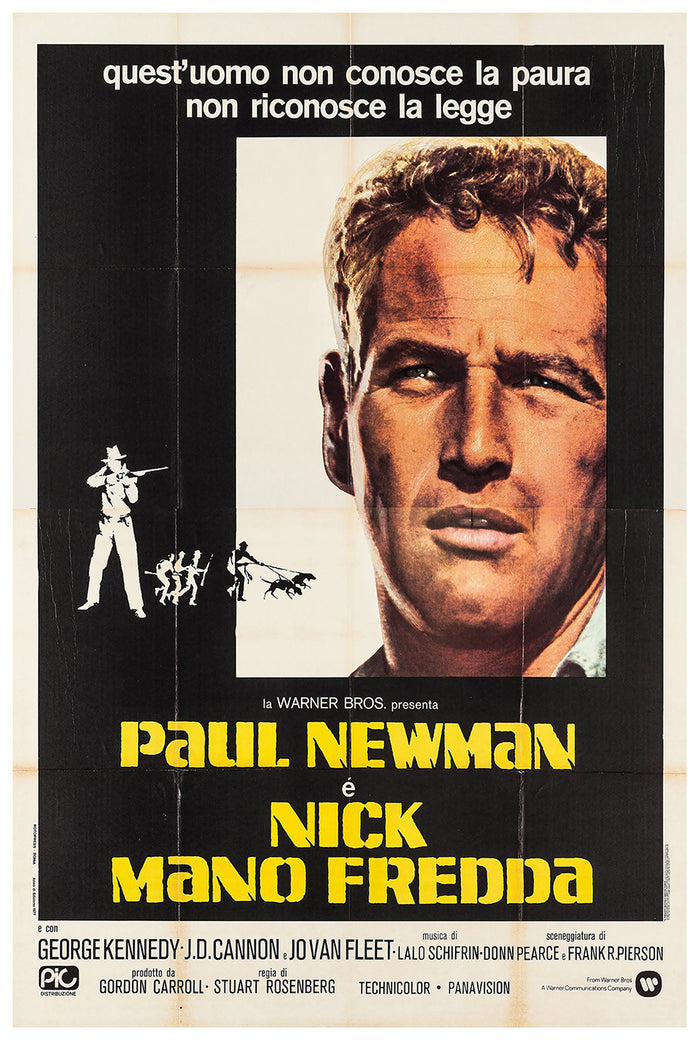 Cool Hand Luke 1967 - Paul Newman - Italy (3) - Classic Movie Poster