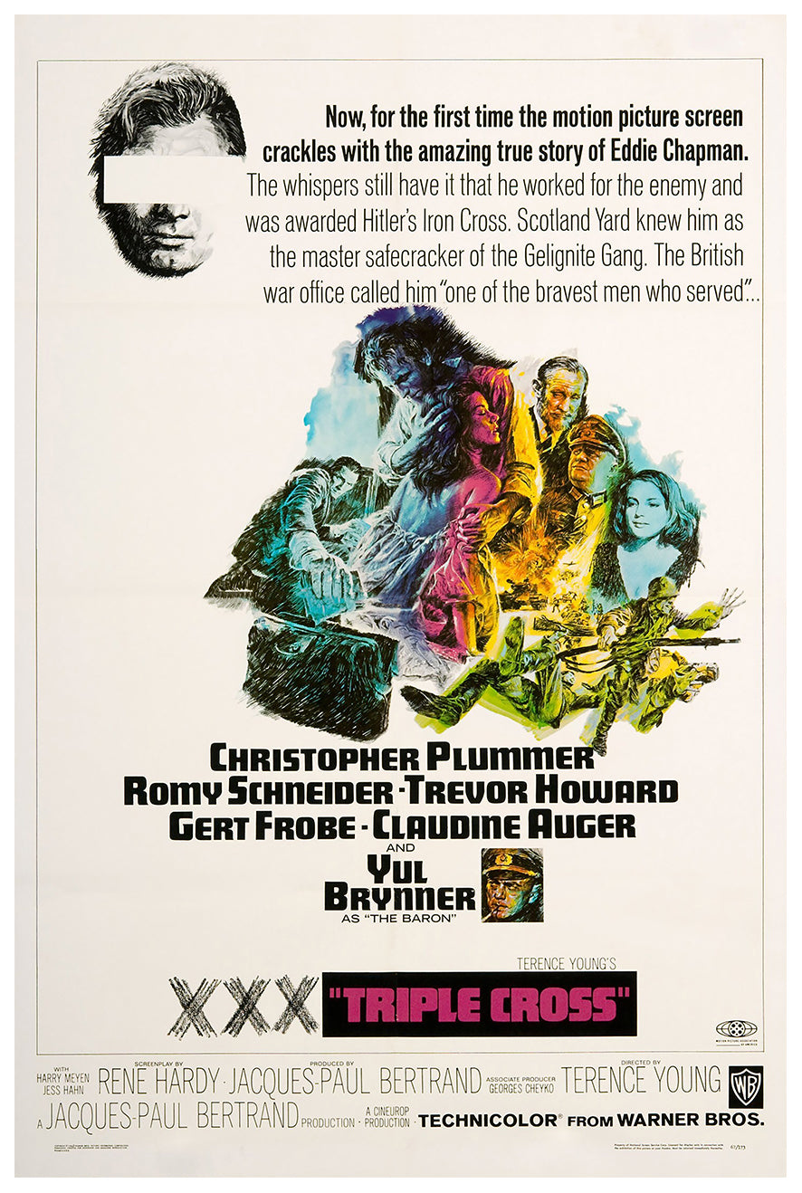Triple Cross 1966 - US - Classsic Movie Poster