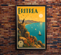 Eritrea - Tourism - v1 - Vintage Travel Poster