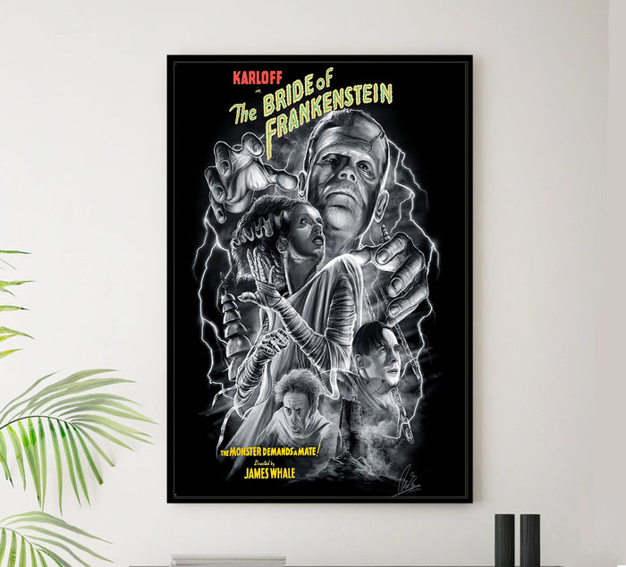 Bride of Frankenstein 1935 - Argentina - v1 - Classic Movie Poster
