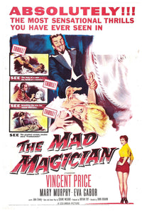 The Mad Magician 1954 - US - v1 - Classic Movie Poster