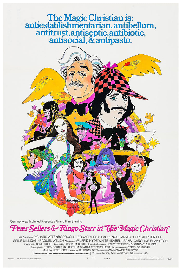 The Magic Christian 1969 - US - Classsic Movie Poster