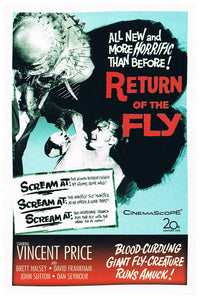 Return of the Fly 1959 - US - v2 - Classic Movie Poster