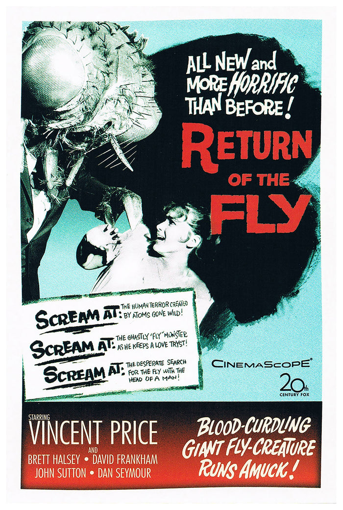 Return of the Fly 1959 - US - v2 - Classic Movie Poster