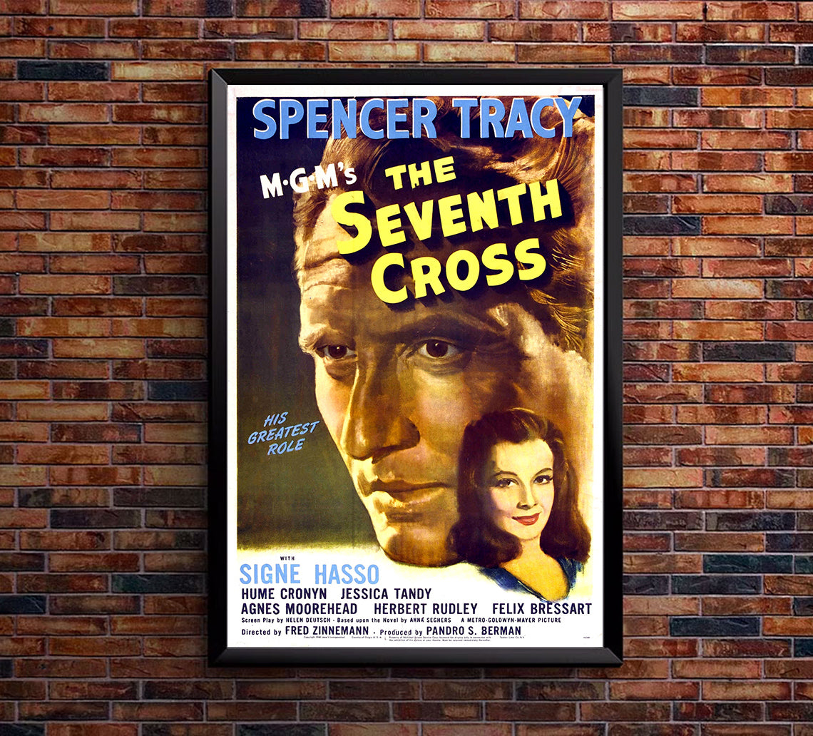 The Seventh Cross 1944 - US - v1 - Classic Movie Poster