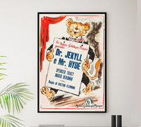 Dr. Jekyll and Mr. Hyde 1941 - Italy - v2 - Classic Movie Poster