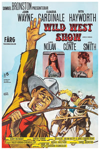 Circus World 1964 - Rita Hayworth - Sweden - Classic Movie Poster