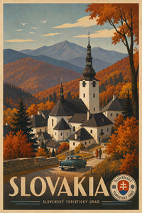 Slovakia - Tourism - v1 - Vintage Travel Poster
