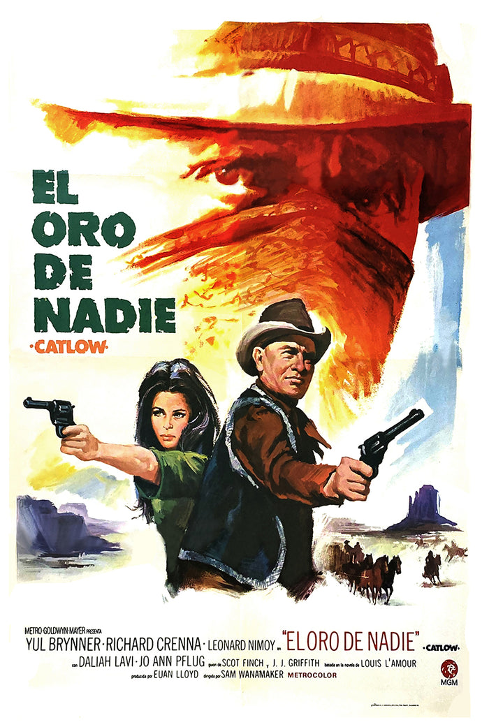 Catlow 1971 - Spain - v1 - Classsic Movie Poster