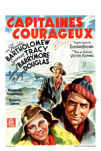 Captains Courageous 1937 - Belgium - v1 - Classic Movie Poster