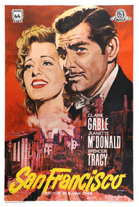 San Francisco 1936 - Spain - v1 - Classic Movie Poster