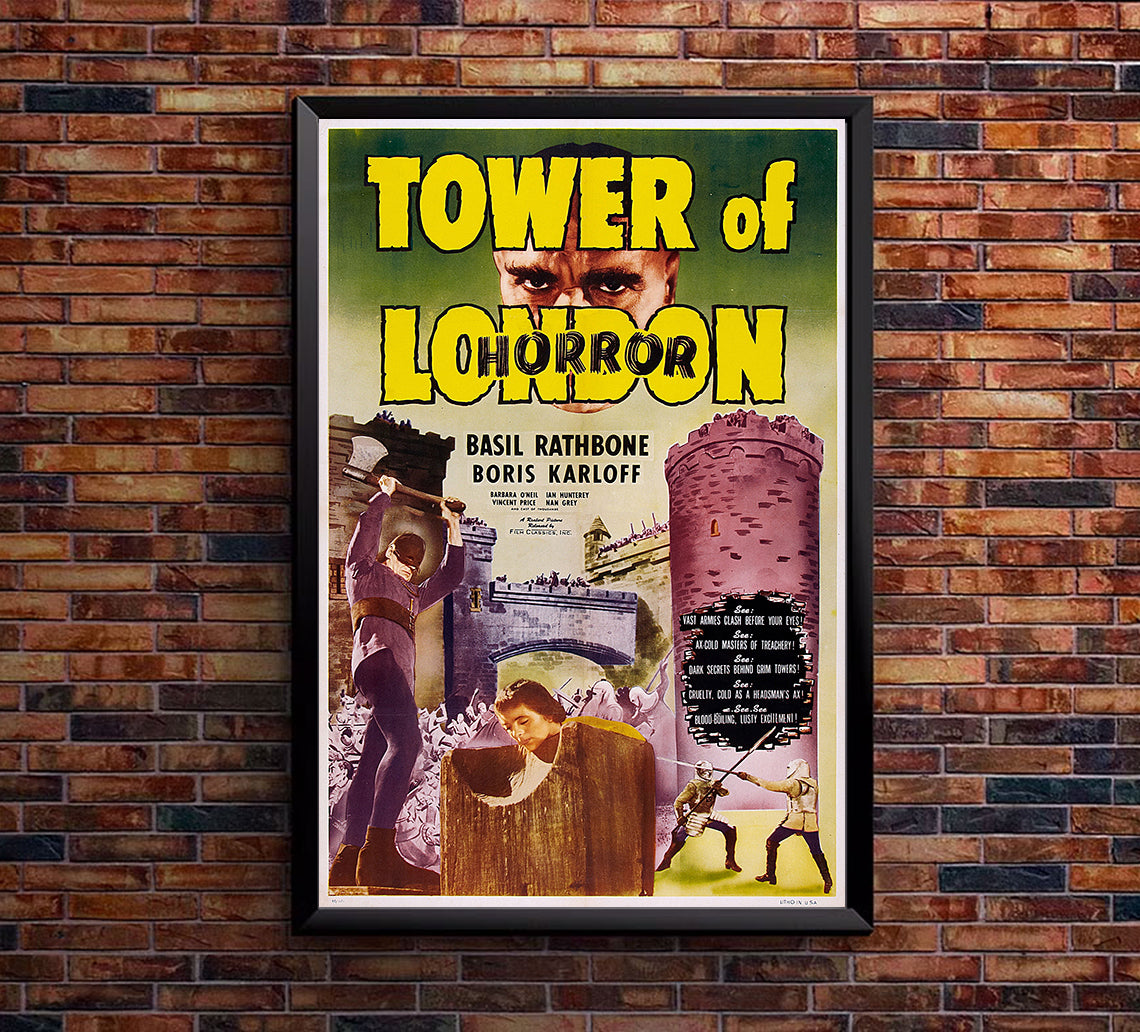 Tower of London 1939 - US - v4 - Classic Movie Poster