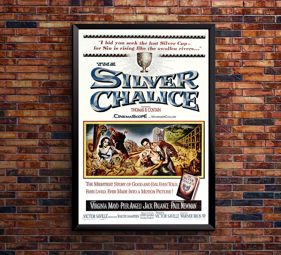 The Silver Chalice 1954 - Paul Newman - US - Classic Movie Poster