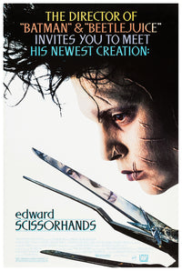 Edward Scissorhands 1990 - US - v2 - Classic Movie Poster