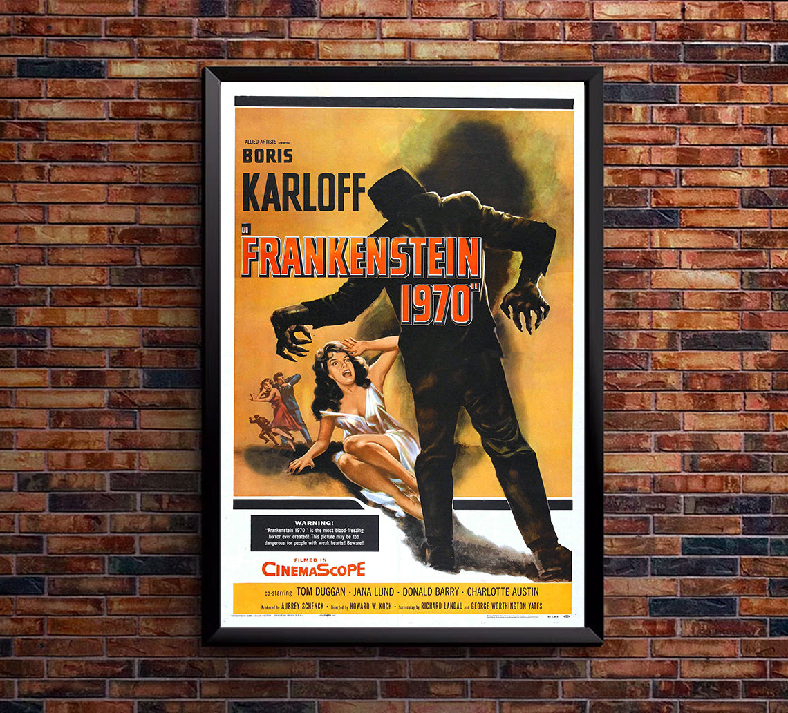 Frankenstein - 1970 1958 - US - v1 - Classic Movie Poster