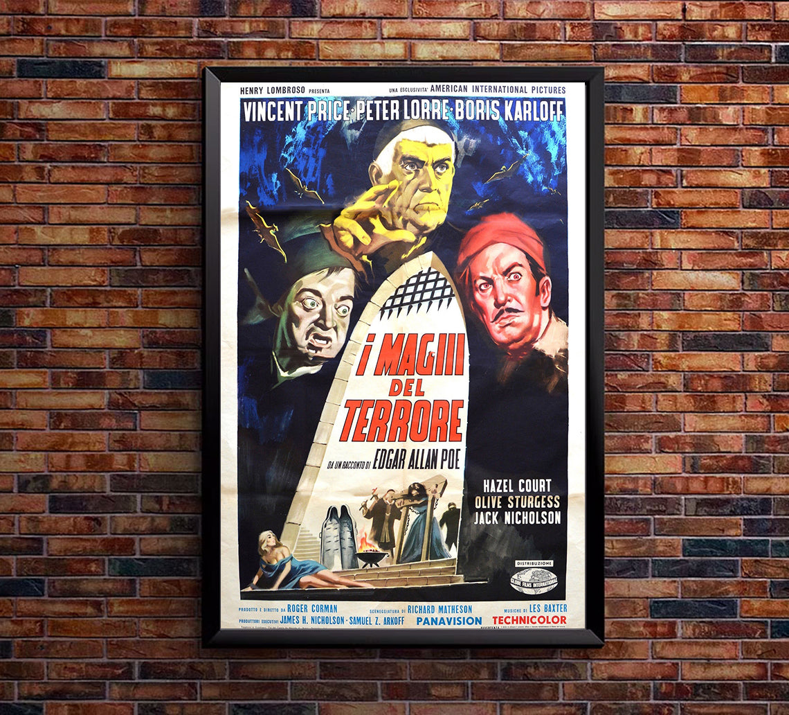 The Raven 1963 - Italy - v1 - Classic Movie Poster