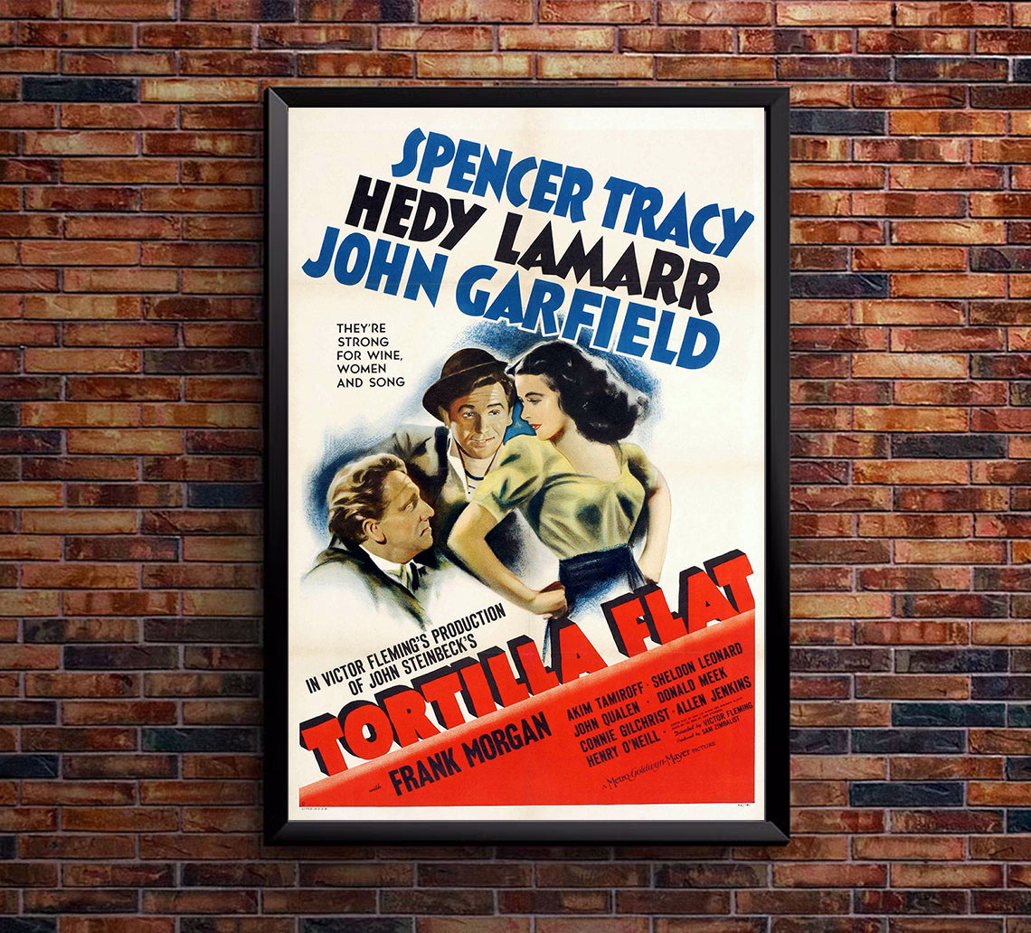 Tortilla Flat 1942 - US - v1 - Classic Movie Poster