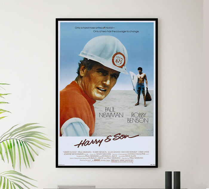 Harry & Son 1984 - Paul Newman - US - Classic Movie Poster