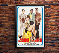 What a Way to Go! 1964 - Paul Newman - Italy - Classic Movie Poster