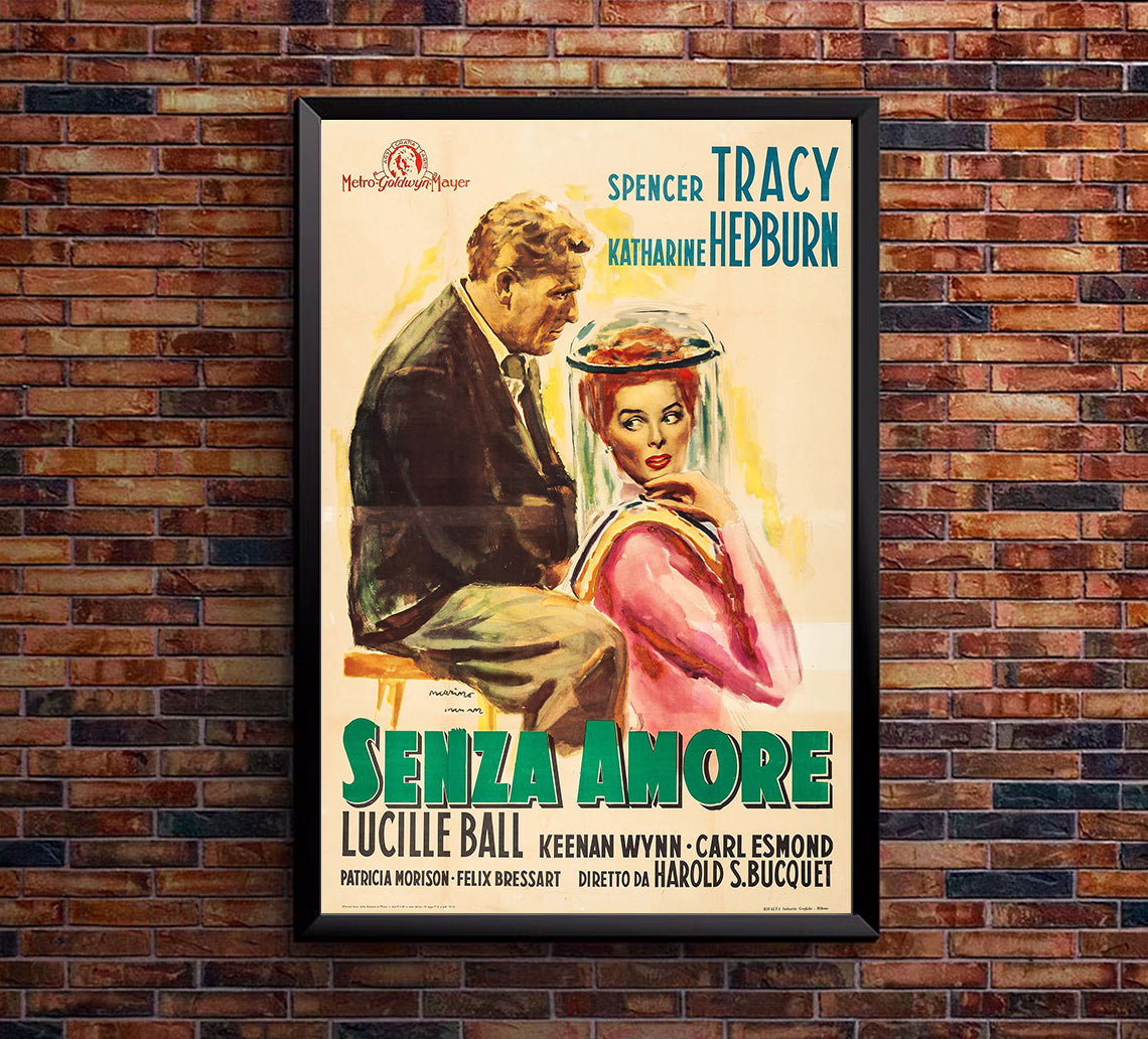 Without Love 1945 - Italy - v1 - Classic Movie Poster
