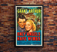 Only Angels Have Wings 1939 - Rita Hayworth - US - Classic Movie Poster