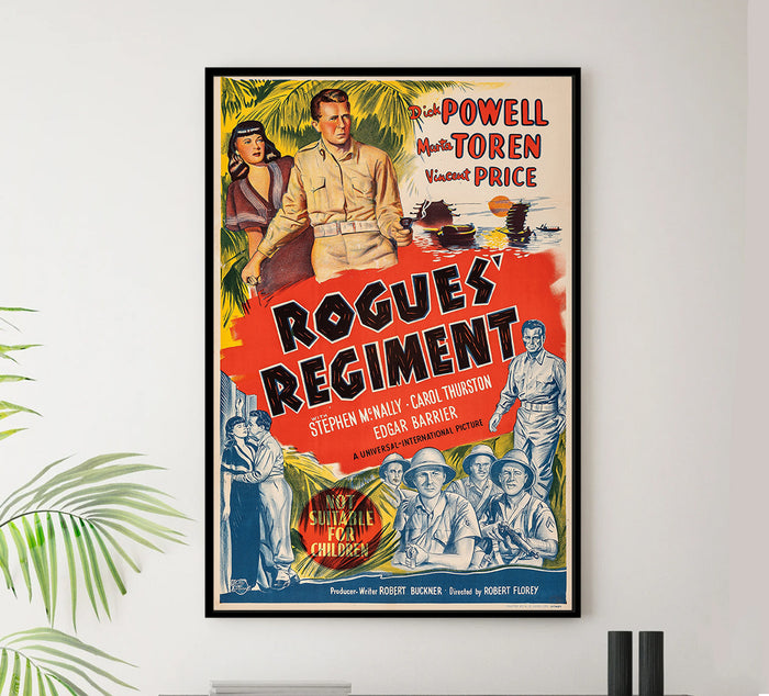 Rogues' Regiment 1948 - Australia - v1 - Classic Movie Poster