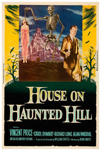 House on Haunted Hill 1959 - US - v4 - Classic Movie Poster