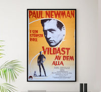 Hud 1963 - Paul Newman - Sweden - Classic Movie Poster