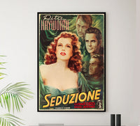 The Lady in Question 1940 - Rita Hayworth - Italy - Classic Movie Poster
